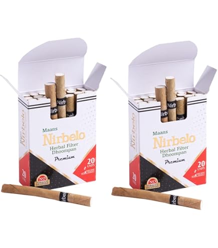 Amazon.com: Nirbelo Herbal Filter Dhoompan, Tobacco and Nicotine